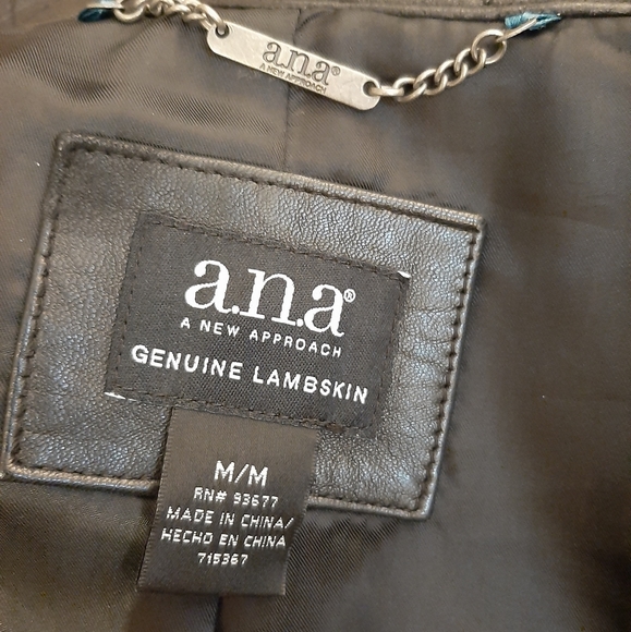 a.n.a lambskin jacket - Picture 6 of 9